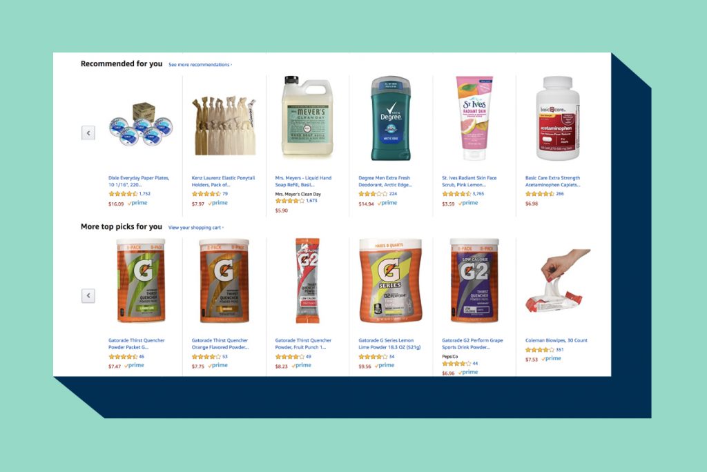 amazon product recommendation