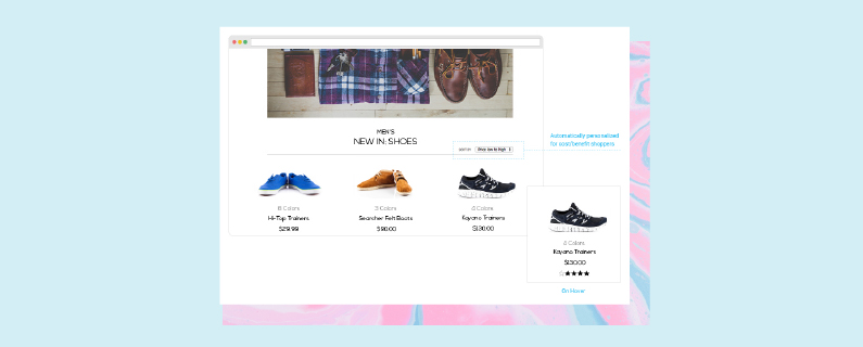 dynamic content layout