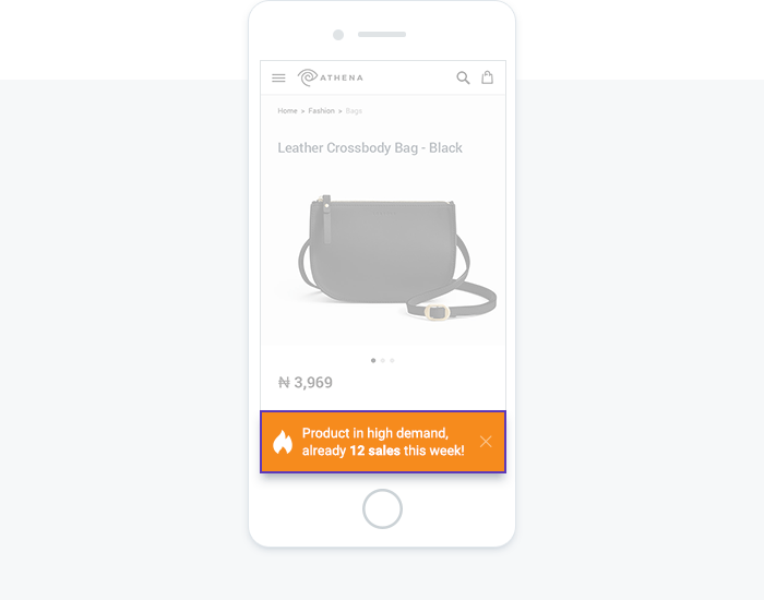 Highlighting Customer Demand by Leveraging Social Proof