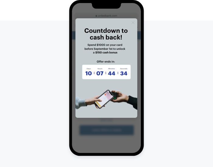 Get disengaged customers to come back to your institution with relevant, timely, and personalized offers