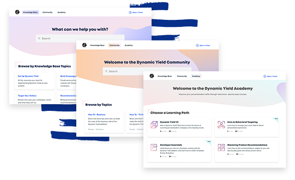 learning resources screen