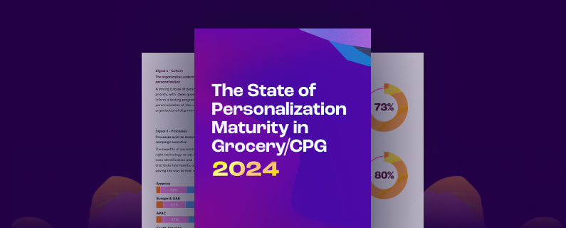 While optimistic, Grocery/CPG brands’ personalization potential stifled by operation and resource gaps