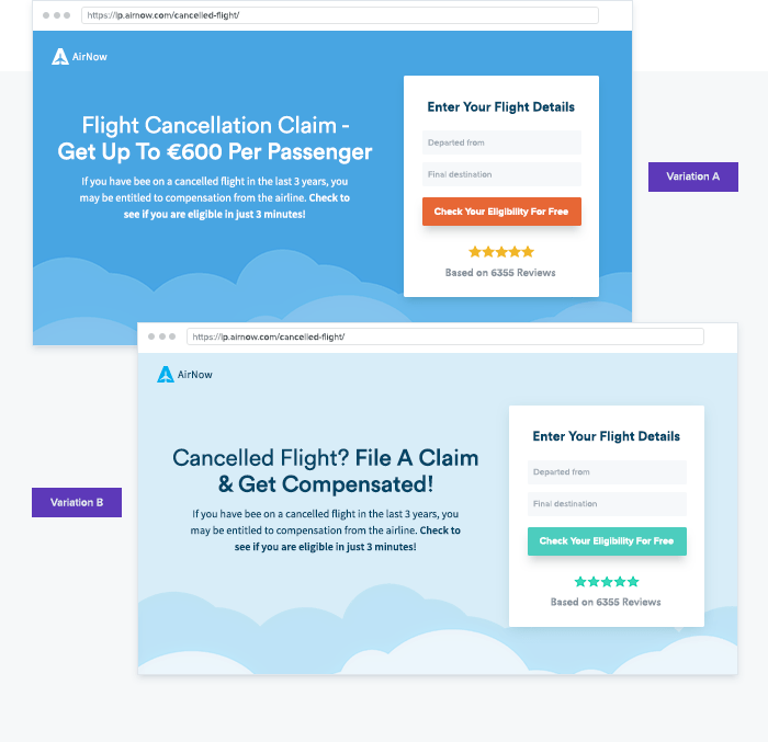 Web Personalization use case: Designing personalized landing pages based on user behavior