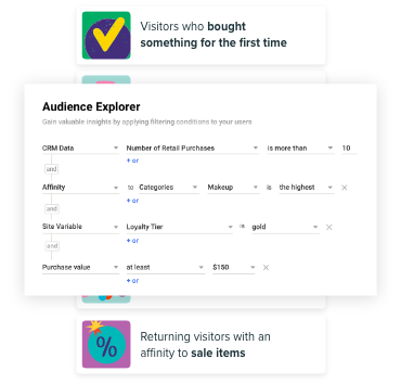 Sophisticated segmentation, designed for precision targeting