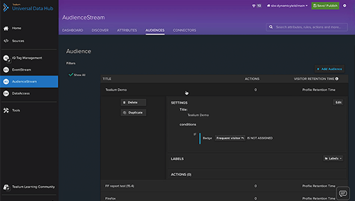 Dynamic Yield and Tealium AudienceStream integration slider thumbnail